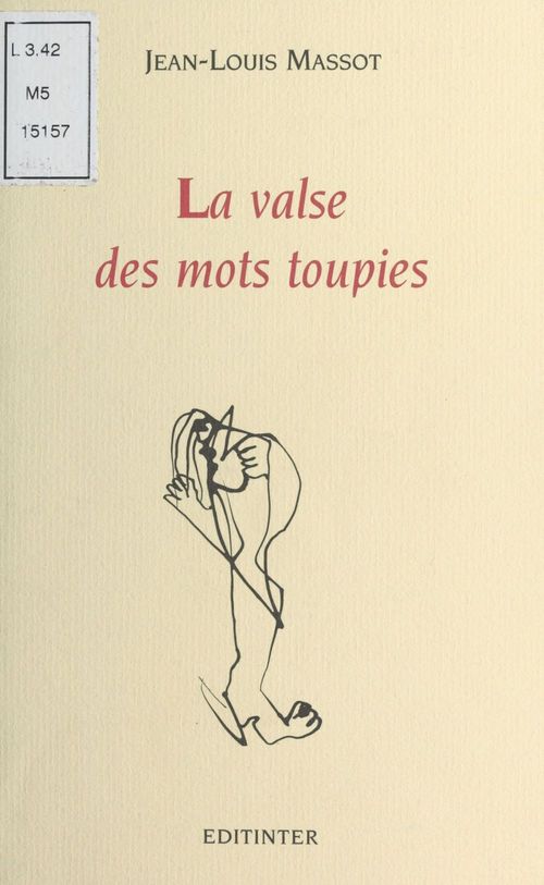 Couverture ebook de La Valse des mots toupies, de Jean-louis Massot