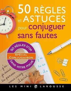 ebook cover of 50 règles et astuces pour conjuguer sans fautes, by André Vulin