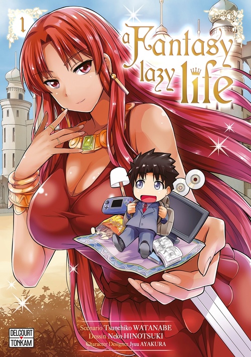 Couverture ebook de A Fantasy Lazy Life T01, de Tsunehiko Watanabe