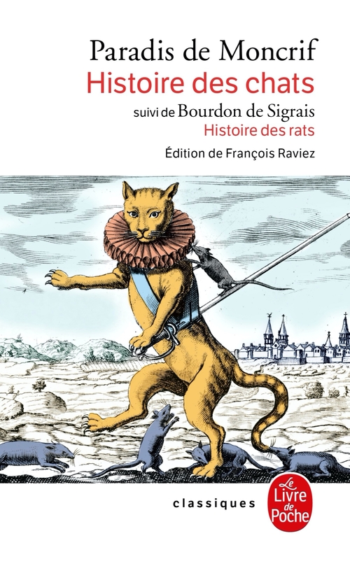 Couverture ebook de Histoire des chats suivi de Histoire des rats, de François-Augustin Paradis de Moncrif