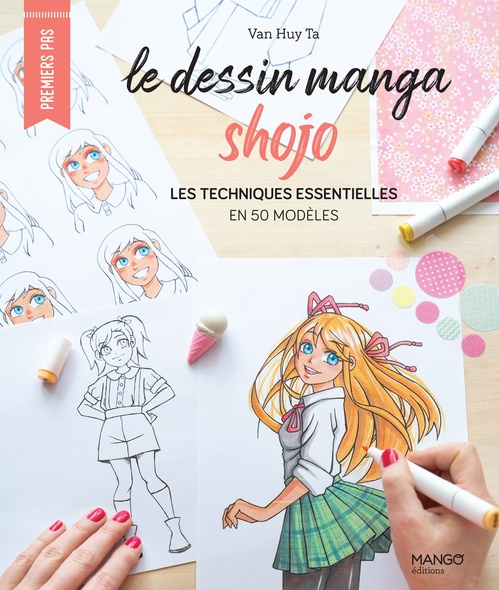 ebook cover of Le dessin manga shojo, by Van huy Ta