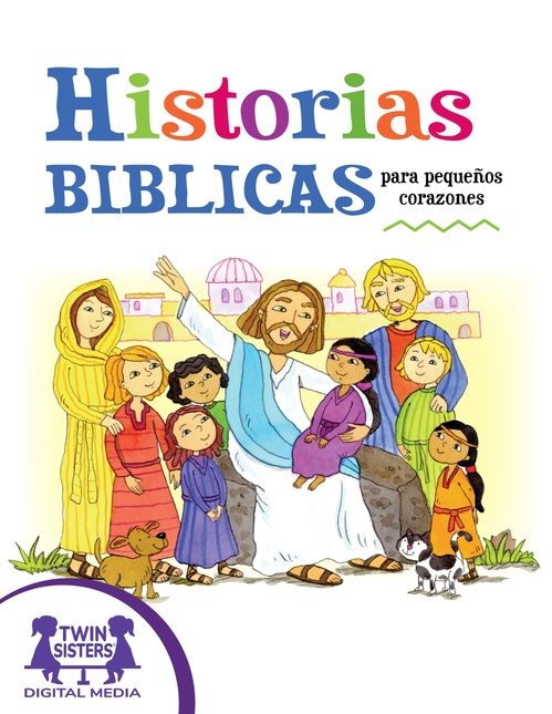 Couverture ebook de Historias Bíblicas para Pequeños Corazones, de Kim Mitzo Thompson, Karen Mitzo Hilderbrand