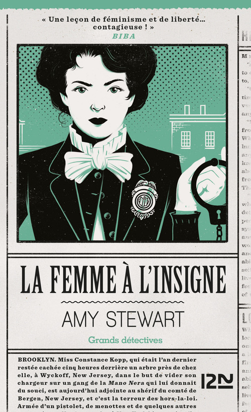 ebook cover of La femme à l'insigne, by Amy Stewart