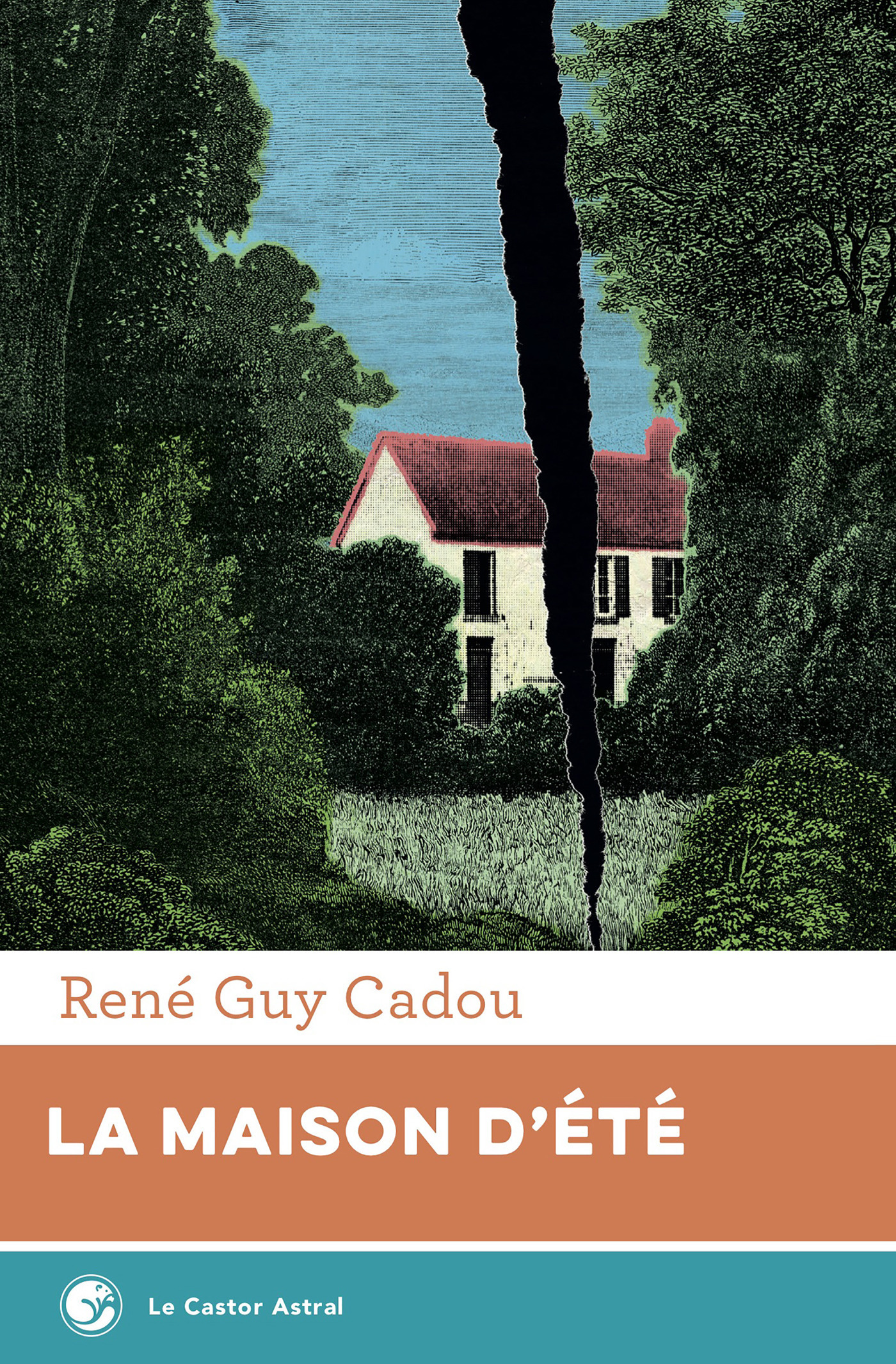 Couverture ebook de La maison d'été, de René-guy Cadou