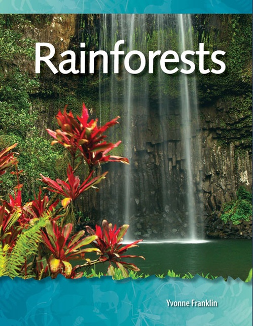 Couverture ebook de Rainforests, de Yvonne Franklin