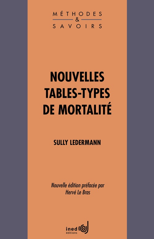 ebook cover of Nouvelles tables-types de mortalité, by Sully Ledermann