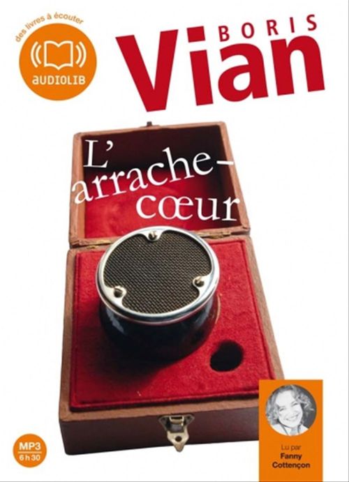 Couverture audiobook de L'arrache-coeur, de Boris Vian