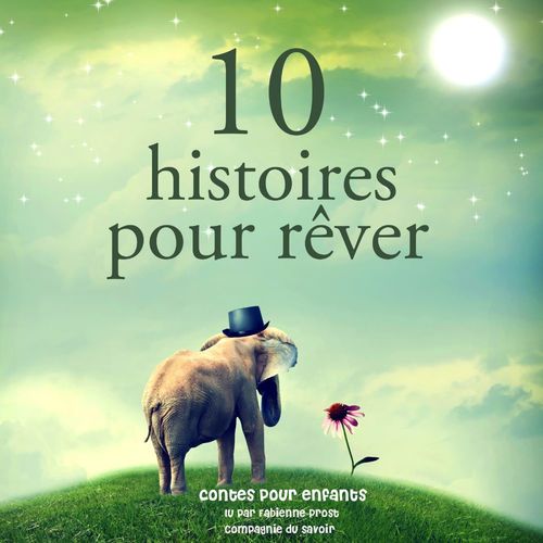 Couverture audiobook de 10 histoires pour rêver, de Charles Perrault, Frères Grimm, Hans Christian Andersen