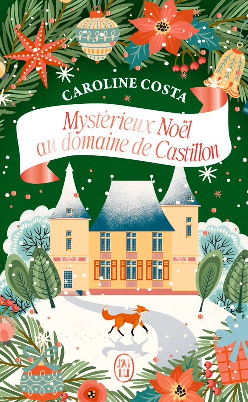 ebook cover of Mystérieux Noël au domaine de Castillon, by Caroline Costa