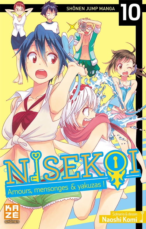 Couverture ebook de Nisekoi - Amours, mensonges et yakuzas ! T10, de Naoshi Komi