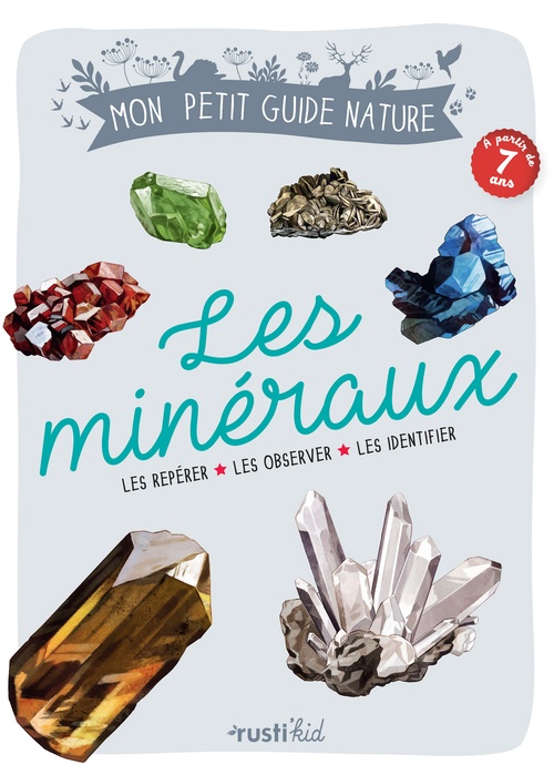 ebook cover of Les minéraux, by Maud Bihan, Laurence Denis
