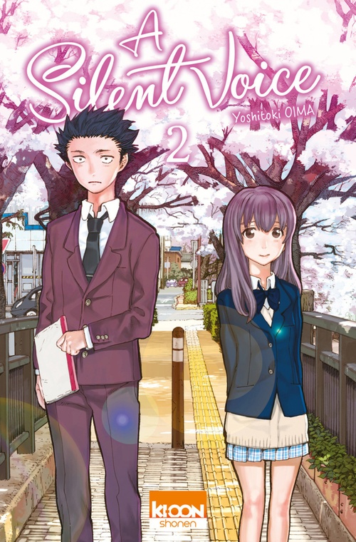 ebook cover of A Silent Voice T02, by Yoshitoki Oima