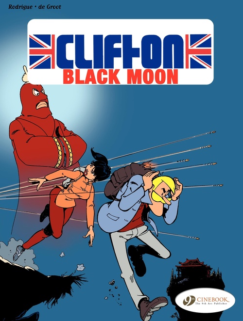 ebook cover of Clifton - Volume 4 - The Black Moon, by Bob De Groot, Michel Rodrigue