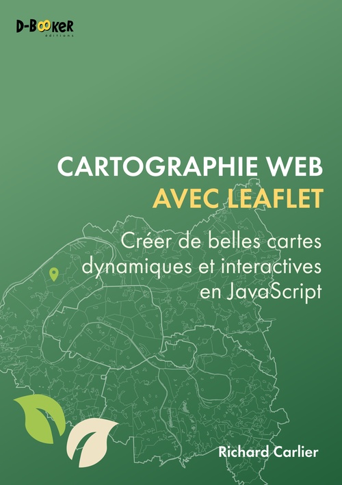 ebook cover of Cartographie web avec Leaflet, by Richard Carlier