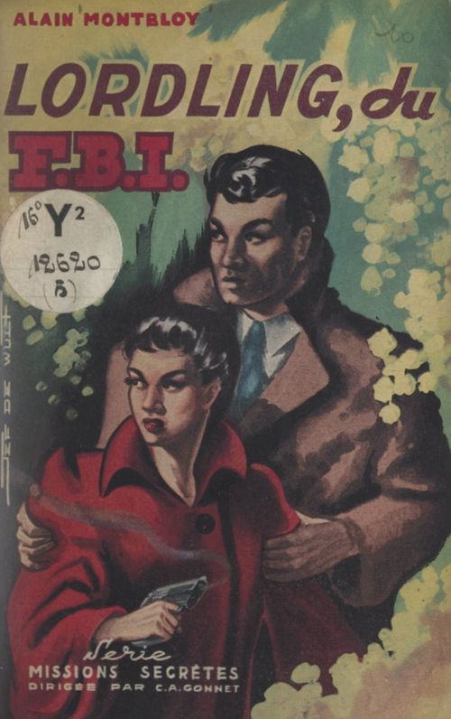Couverture ebook de Lordling, du F. B. I., de Alain Montbloy