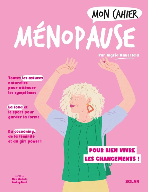 ebook cover of Mon cahier Ménopause, by Ingrid Haberfeld