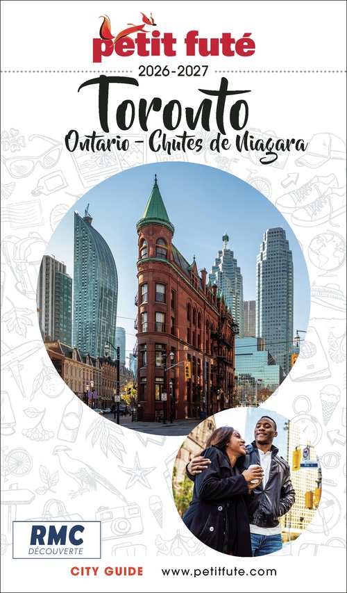 Couverture ebook de Guide Toronto 2026/2027 Petit Futé: Ontario - Chutes de Niagara, de Collectif