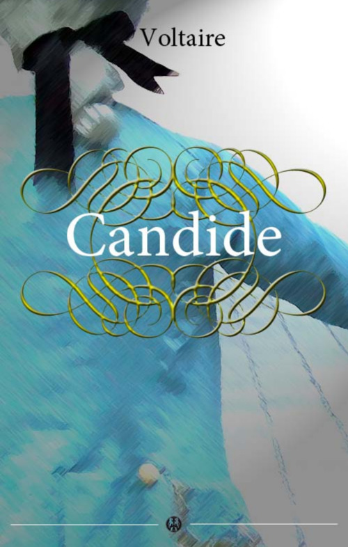 ebook cover of Candide, by Voltaire