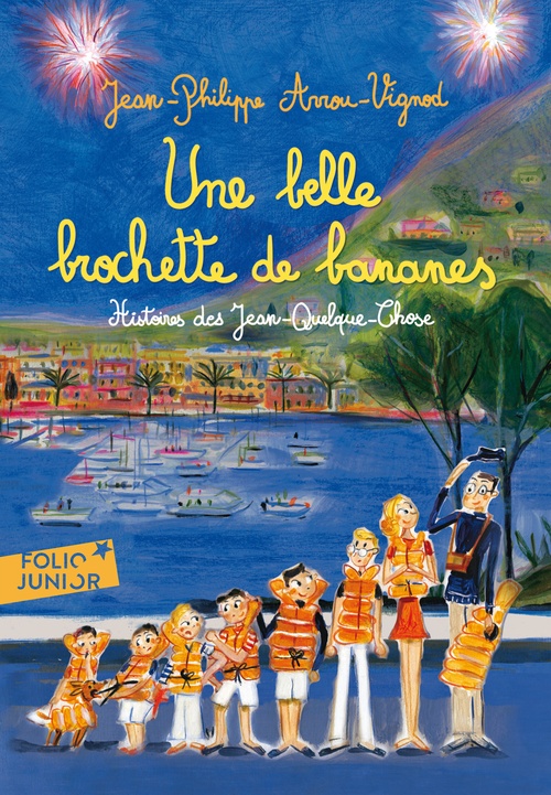 Couverture ebook de Histoires des Jean-Quelque-Chose (Tome 6) - Une belle brochette de bananes, de Jean-Philippe Arrou-Vignod, Dominique Corbasson
