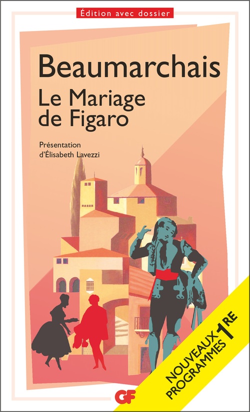 Couverture ebook de Le Mariage de Figaro, de Beaumarchais