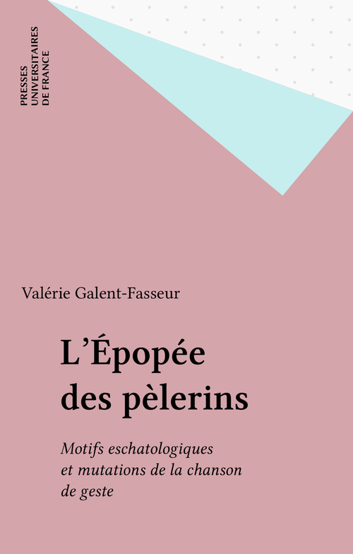 Couverture ebook de L'Épopée des pèlerins, de Valérie Galent-Fasseur