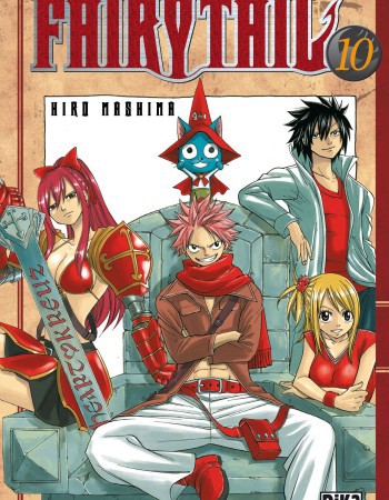 Couverture ebook de Fairy Tail T10, de Hiro Mashima