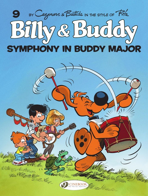 Couverture ebook de Billy & Buddy - Vol. 9 - Symphony in Buddy Major, de Christophe Cazenove