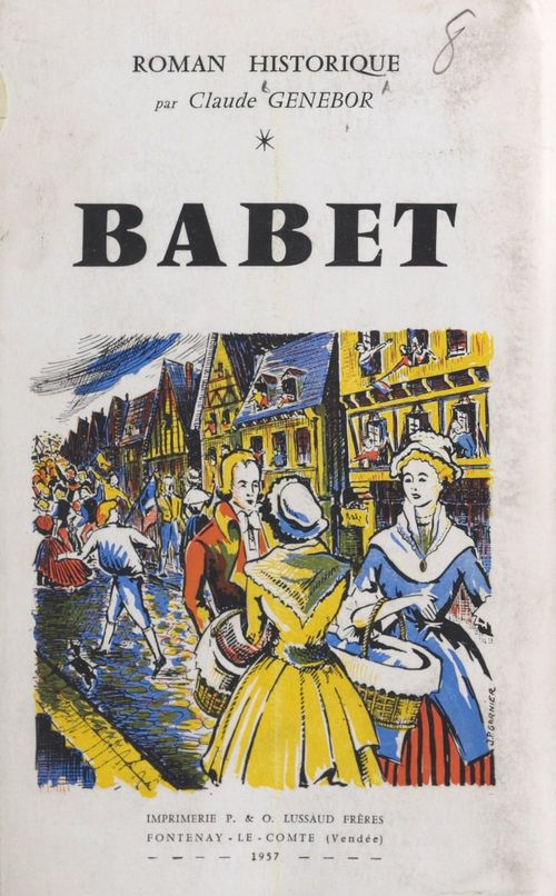 ebook cover of Babet, by Claude Genebor