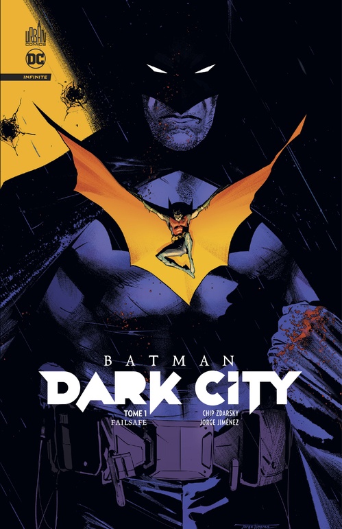 ebook cover of Batman Dark City tome 1, by Chip Zdarsky