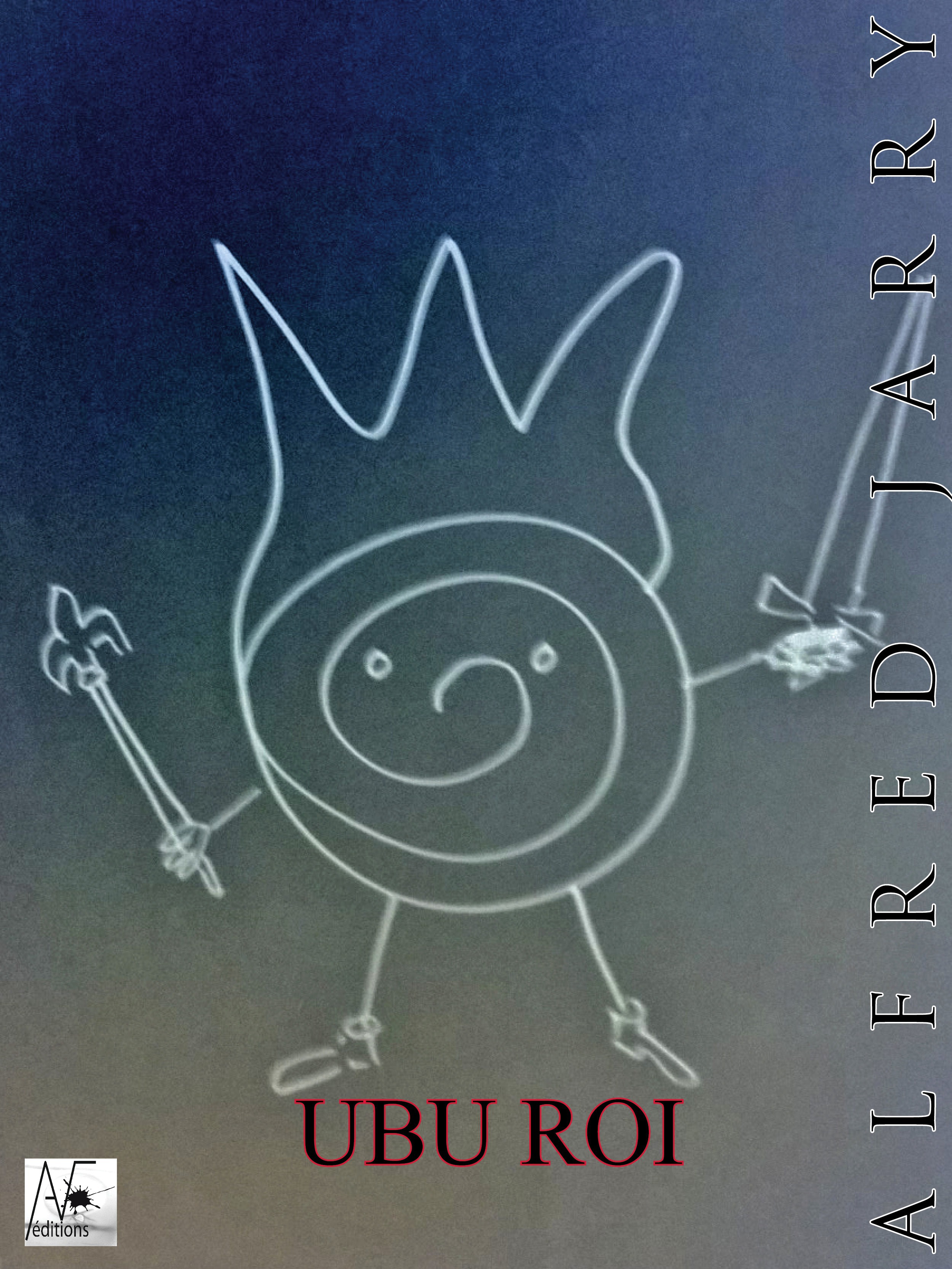 ebook cover of Ubu roi, by Alfred Jarry
