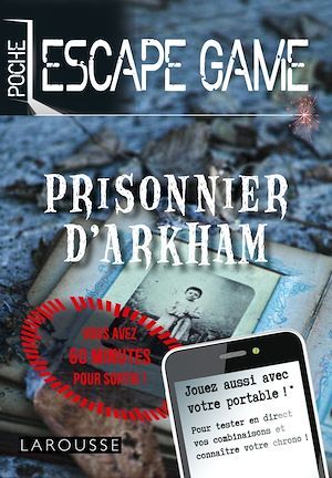 ebook cover of Escape game de poche - Piégé à Arkham, by Nicolas Trenti, Gilles Saint-Martin