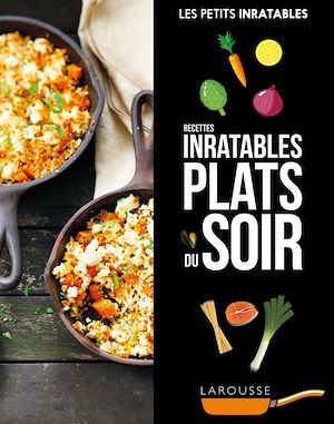 ebook cover of Recettes inratables plats du soir, by Collectif