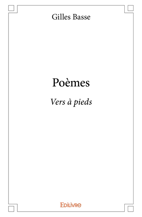 Couverture ebook de Poèmes, de Gilles Basse
