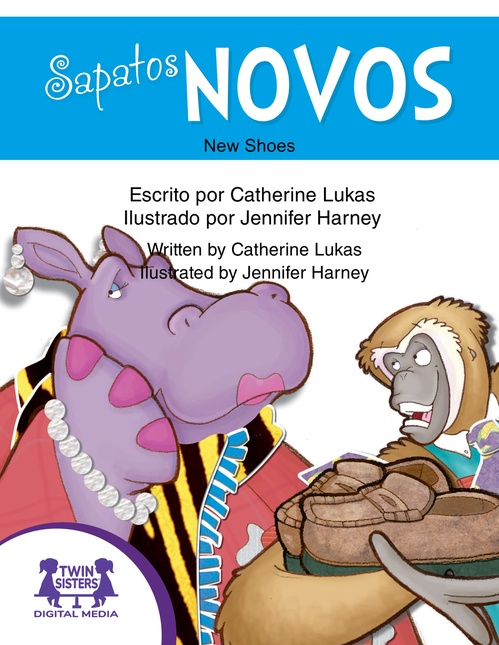 ebook cover of Sapatos Novos / New Shoes, by Catherine Lukas