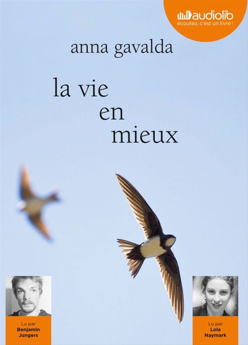 Couverture audiobook de La Vie en mieux, de Anna Gavalda