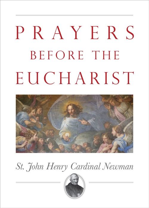 ebook cover of Prayers Before the Eucharist, by John Henry Newman