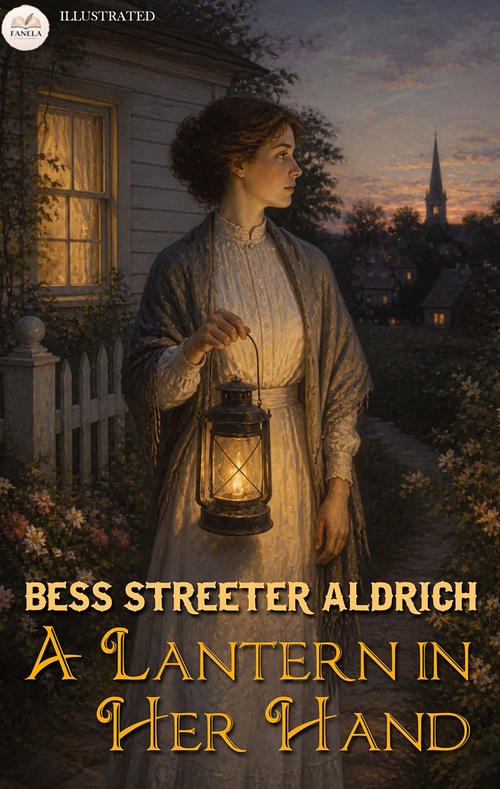 ebook cover of A Lantern in Her Hand. Illustrated, by Bess Streeter Aldrich