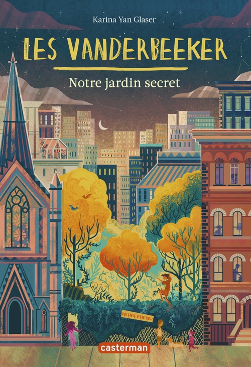 Couverture ebook de Les Vanderbeeker (Tome 2)  - Notre jardin secret, de Karina Yan Glaser, Nathalie Serval