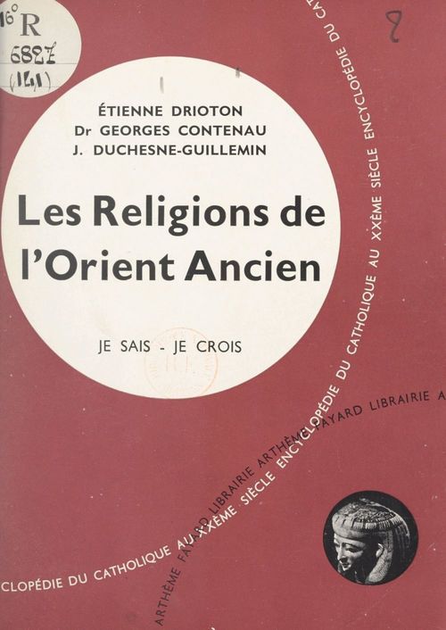 ebook cover of Religions non chrétiennes et quêtes de Dieu (14), by Etienne Drioton, Georges Contenau, Jacques Duchesne-Guillemin