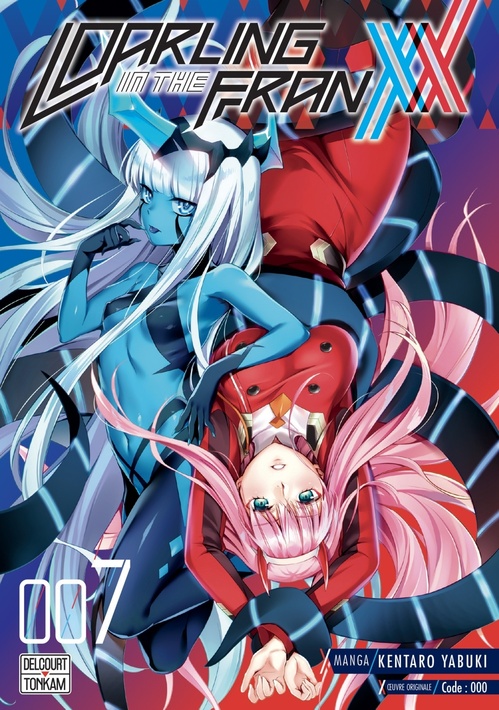 ebook cover of Darling in the Franxx T07, by Kentaro Yabuki