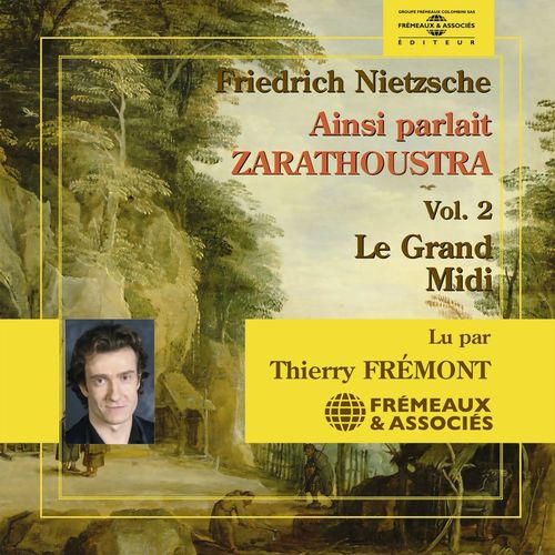 audiobook cover of Ainsi parlait Zarathoustra (Volume 1), by Friedrich Nietzsche