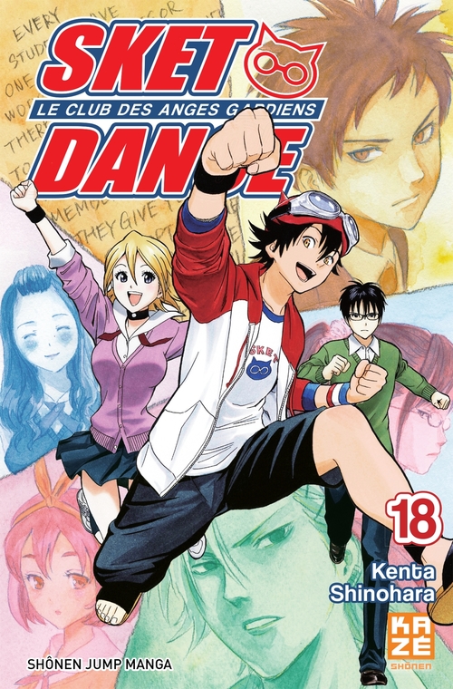 Couverture ebook de Sket Dance T18, de Kenta Shinohara