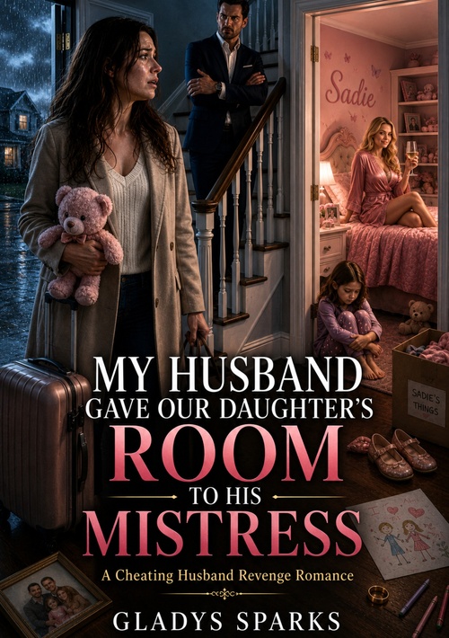 ebook cover of MY HUSBAND GAVE OUR DAUGHTER'S ROOM TO HIS MISTRESS, by Gladys Sparks