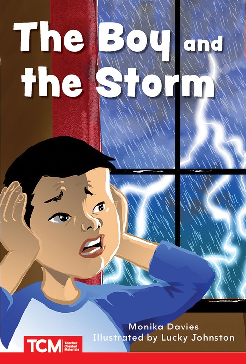 ebook cover of The Boy and the Storm, by Monika Davies