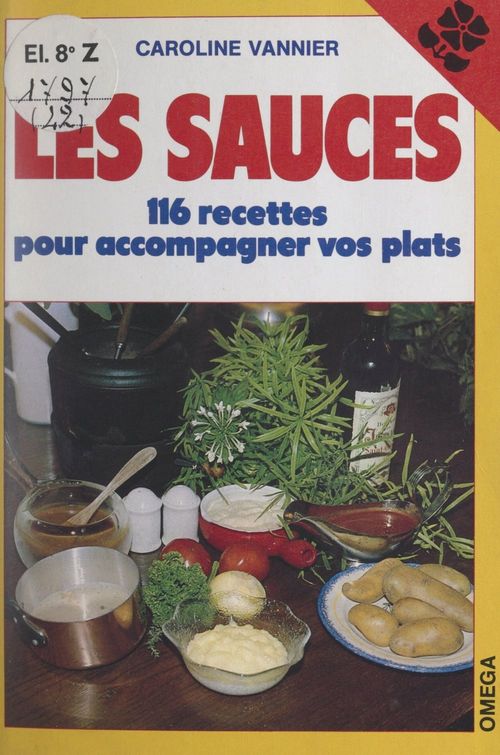 ebook cover of Les sauces, by Caroline Vannier
