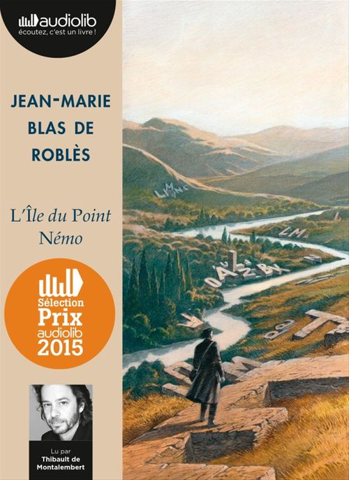 Couverture audiobook de L'Ile du point Nemo, de Jean-Marie Blas de Roblès