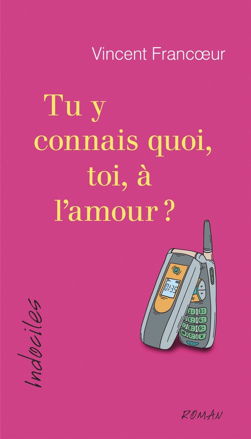 Couverture ebook de Tu y connais quoi, toi, à l'amour?, de Vincent Francoeur