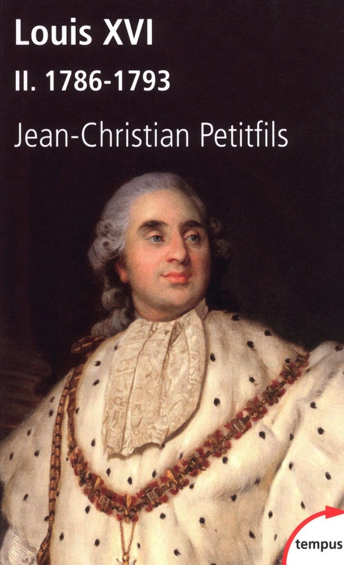 Couverture ebook de Louis XVI T02, de Jean-Christian Petitfils