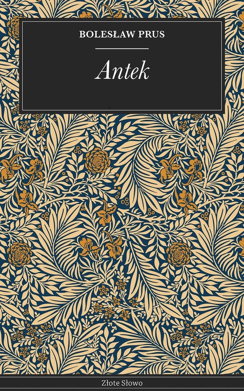 ebook cover of Antek, by Boleslaw Prus
