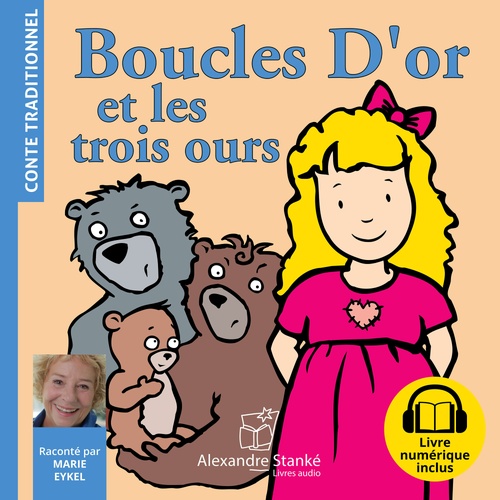 audiobook cover of Boucles D'or et les trois ours, by Robert Southey